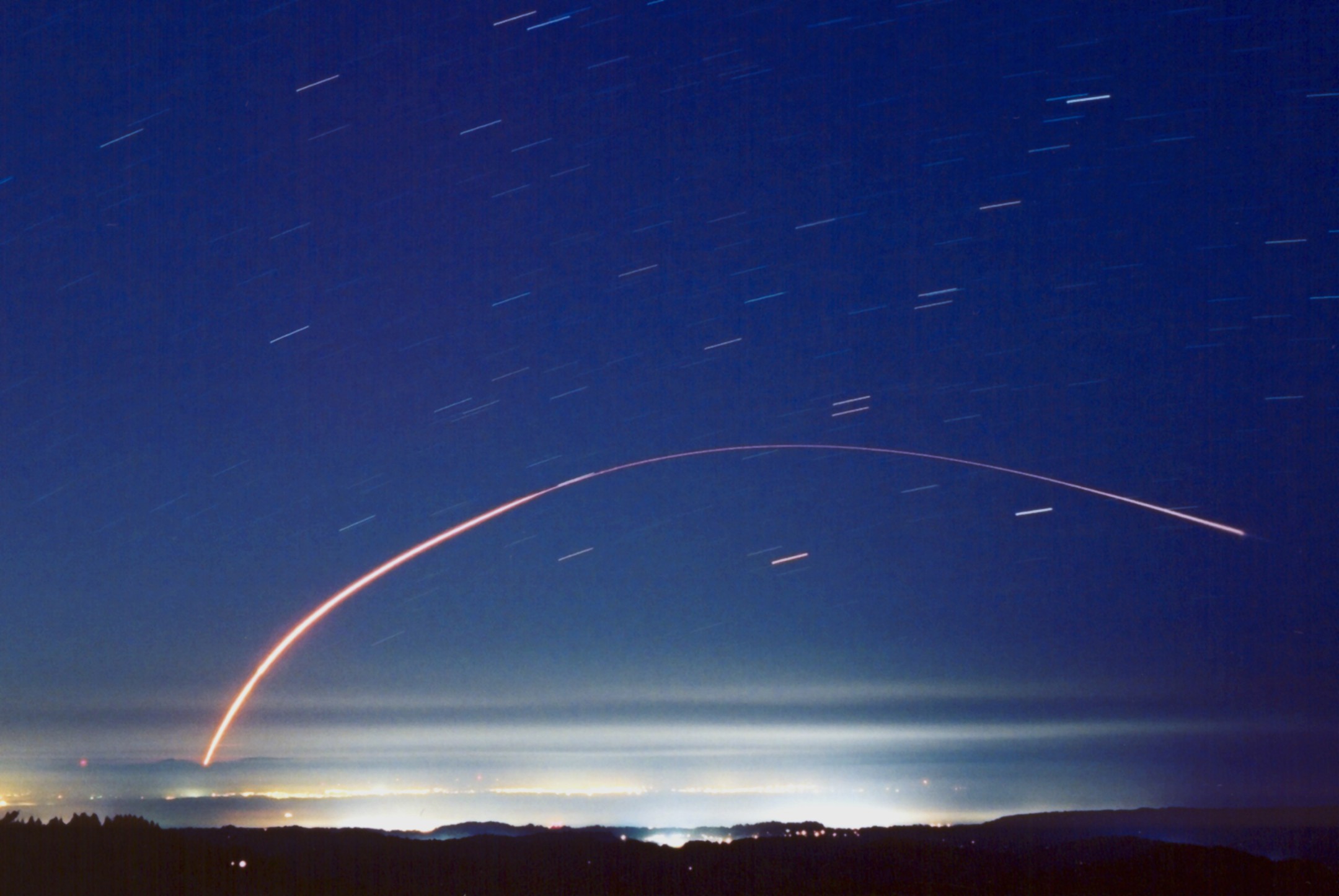 APOD: 2004 July 22 – Aura Launch