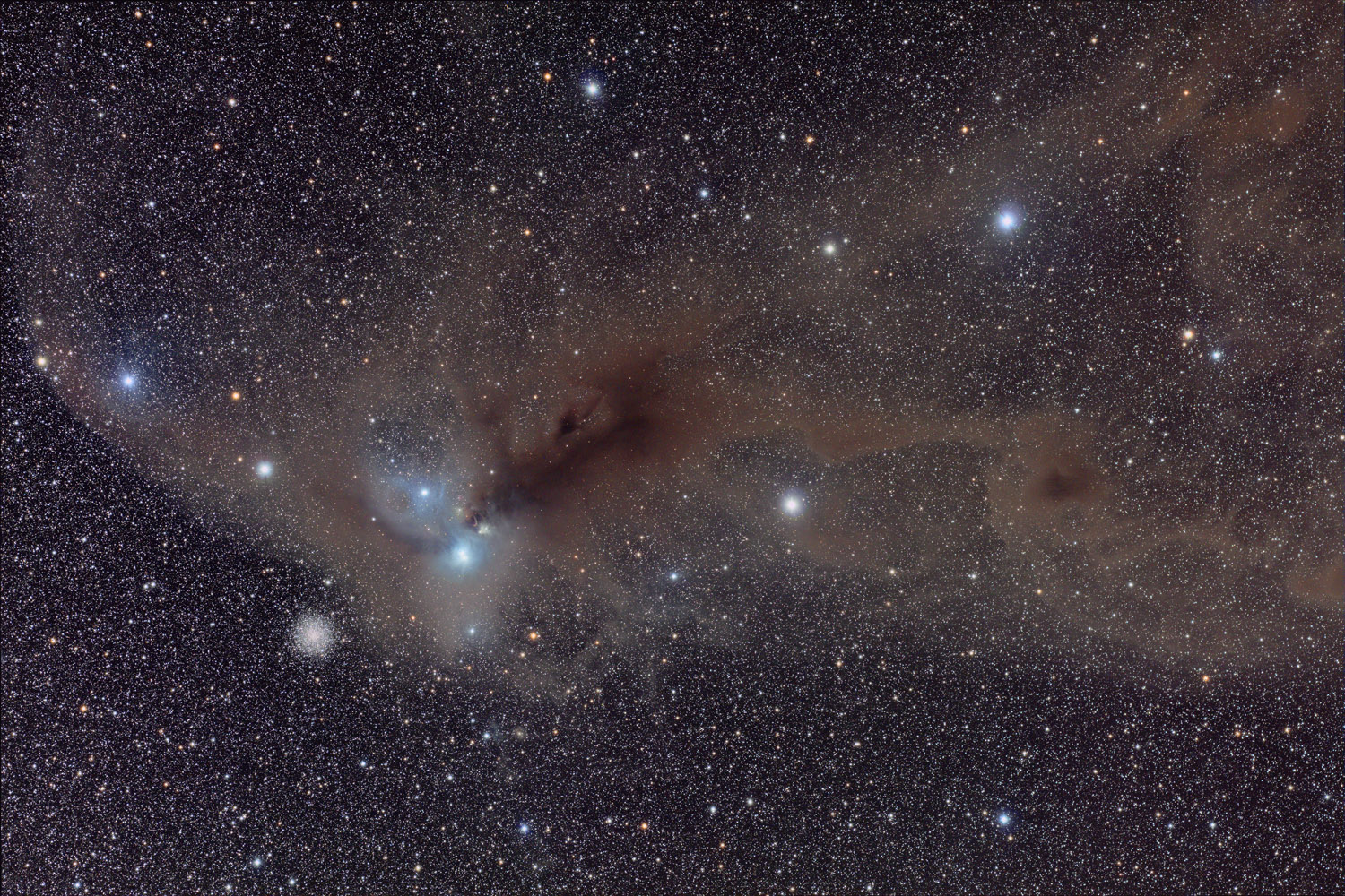 APOD: 2004 July 15 – Stars and Dust in Corona Australis