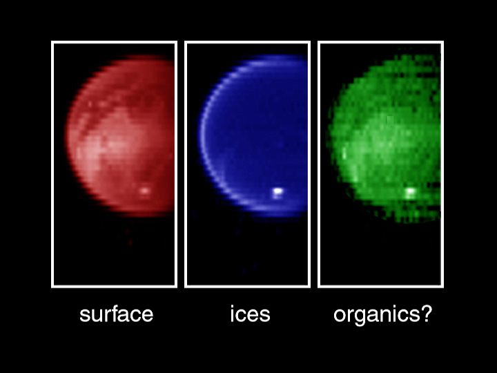 APOD: 2004 July 6 – Titan from Cassini in Infrared