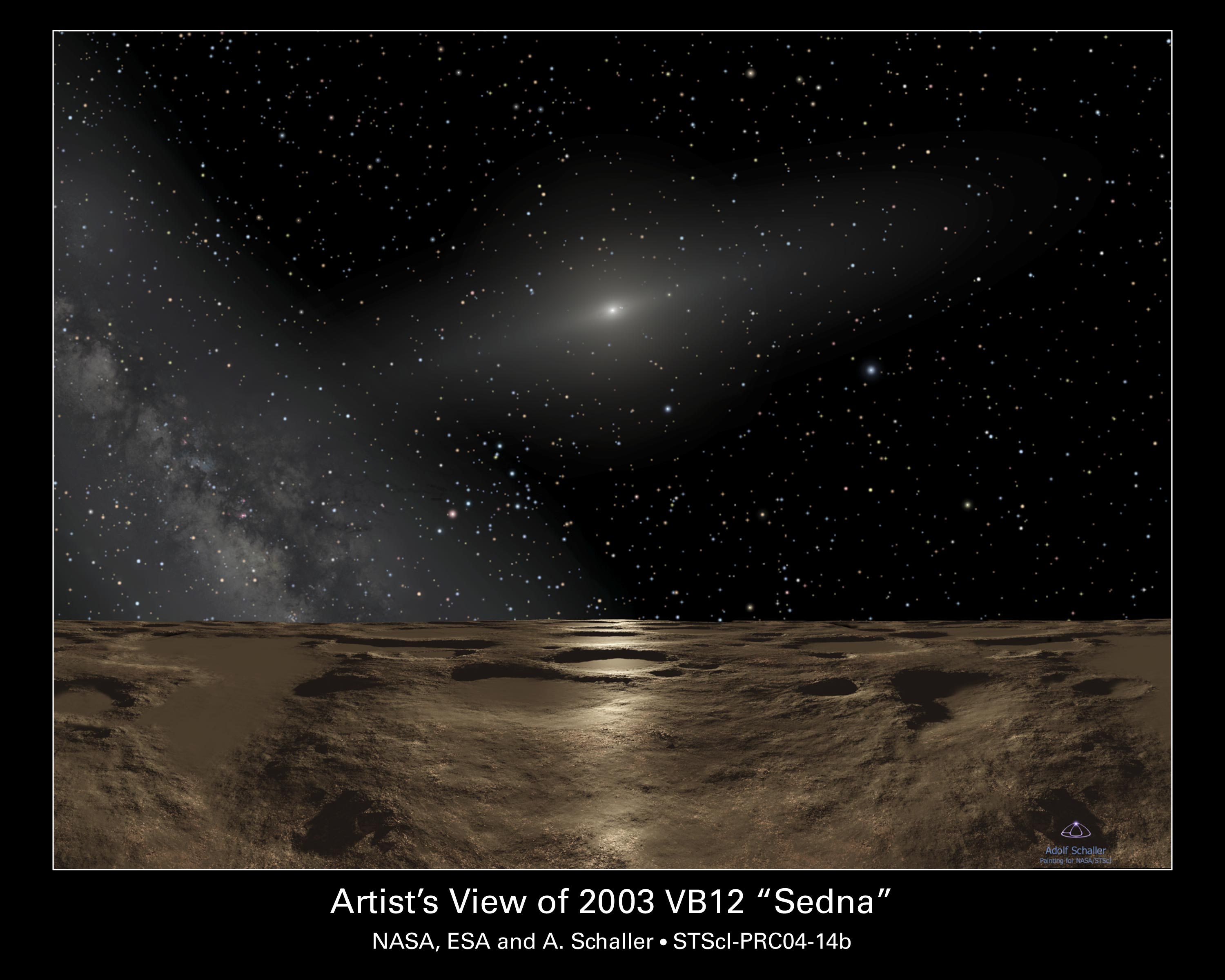 APOD: 2004 June 4 – Sedna at Noon