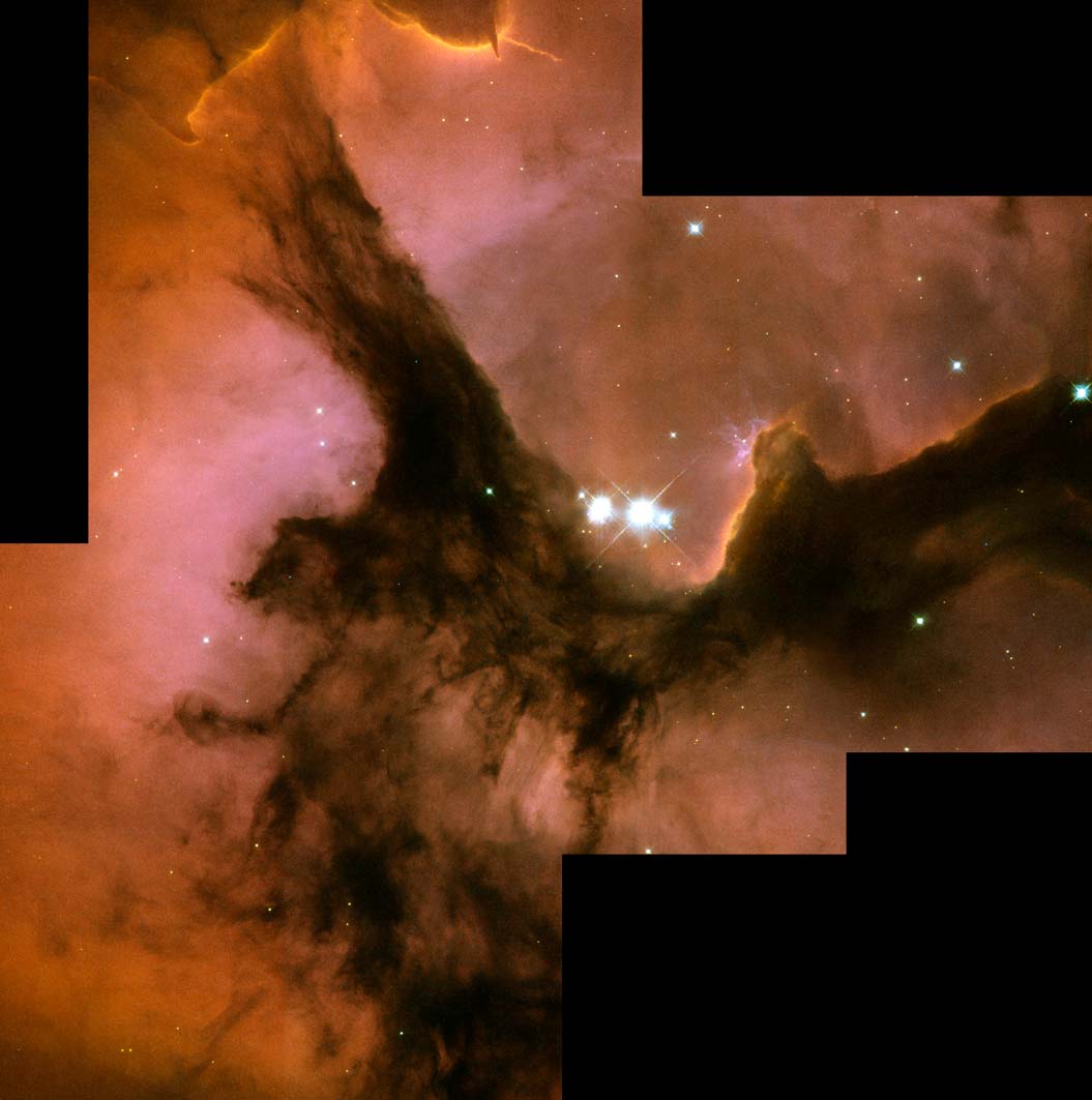 APOD: 2004 June 18 – The Trifid Nebula from Hubble