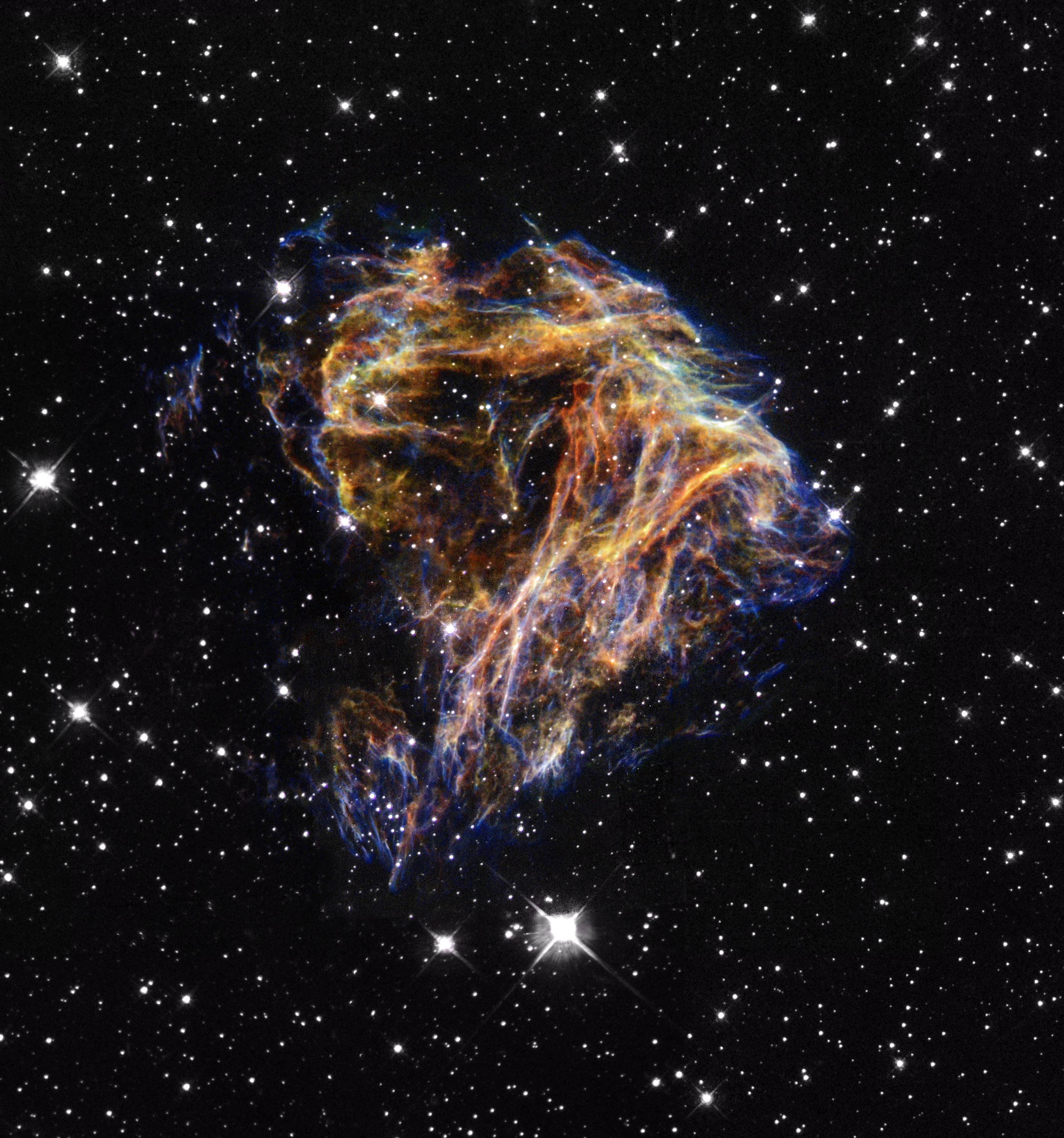 APOD: 2004 March 6 – N49’s Cosmic Blast
