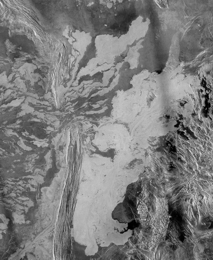 APOD: 2004 March 23 – Lava Flows on Venus