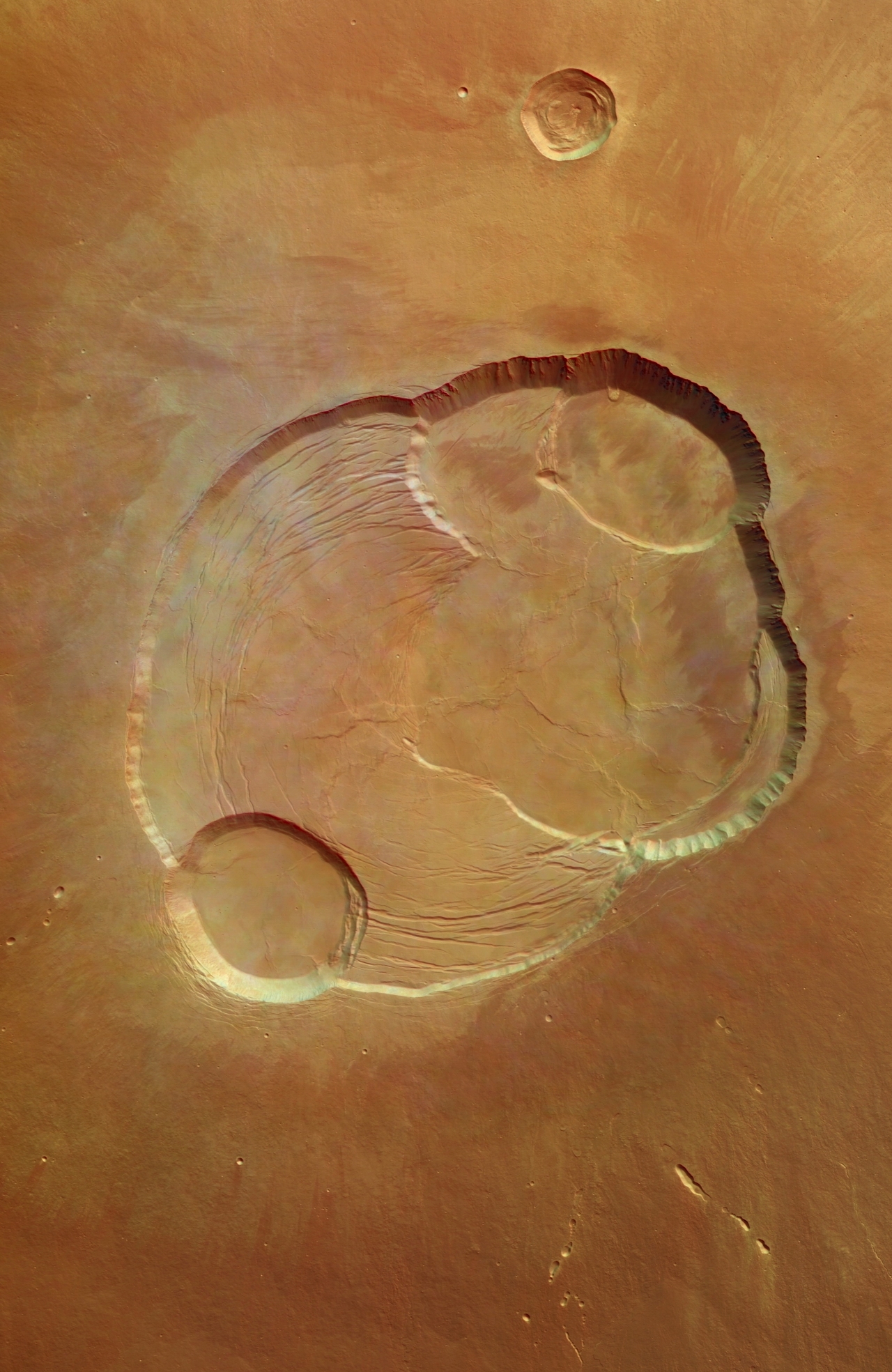 APOD: 2004 May 26 – At the Summit of Olympus Mons