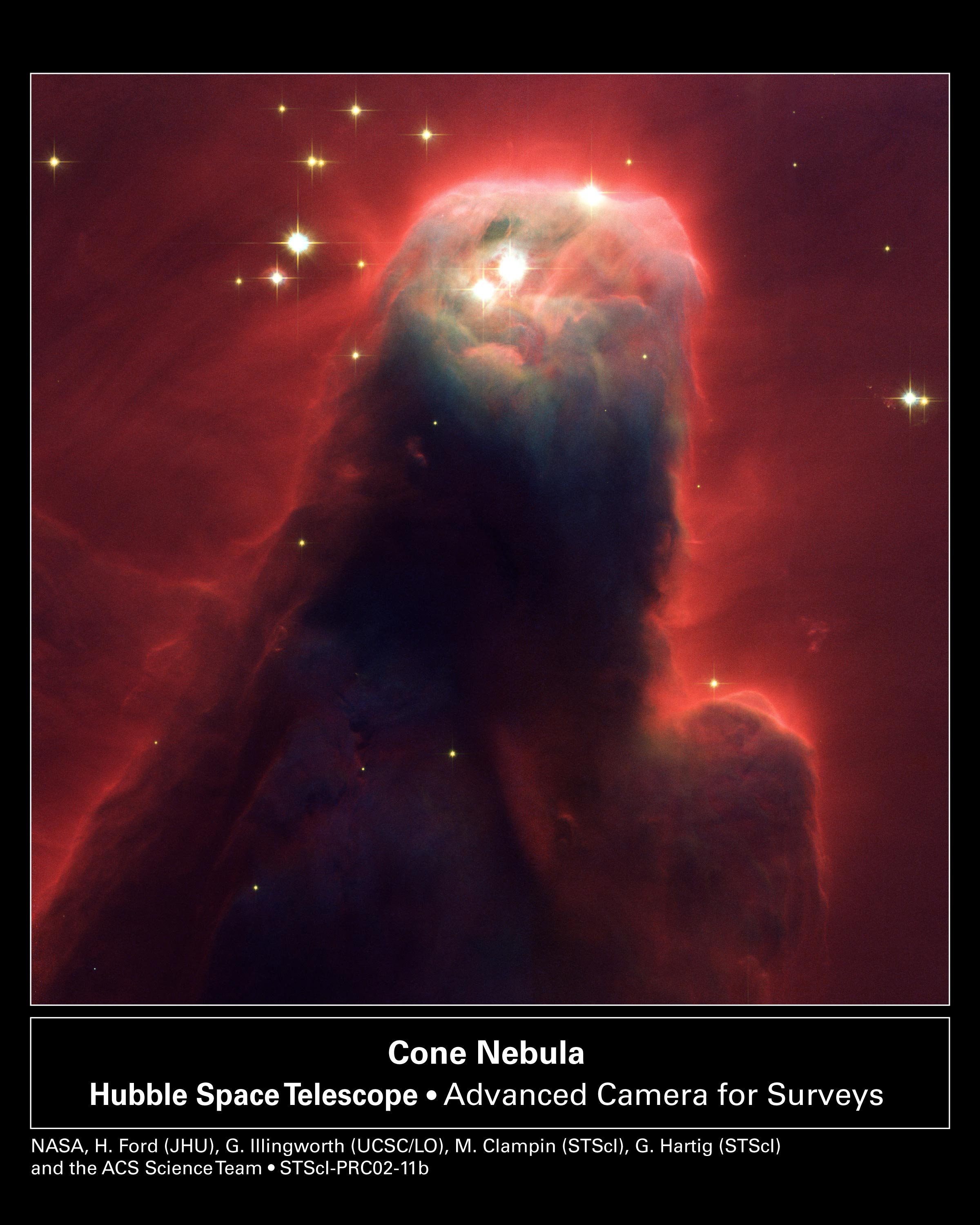 APOD: 2004 May 29 – Cone Nebula Close Up