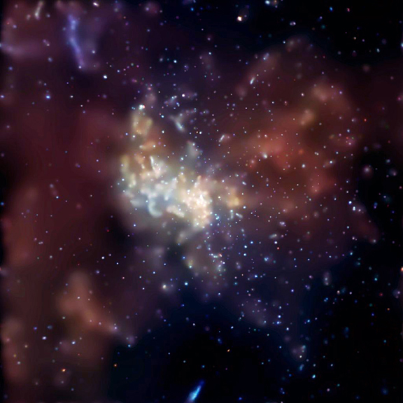 APOD: 2004 November 6 – X-Rays from the Galactic Core