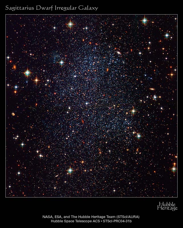 APOD: 2004 November 16 – Sagittarius Dwarf Irregular Galaxy