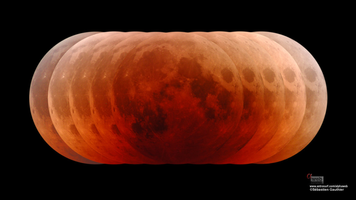 APOD: 2004 October 30 – Pumpkin Moon