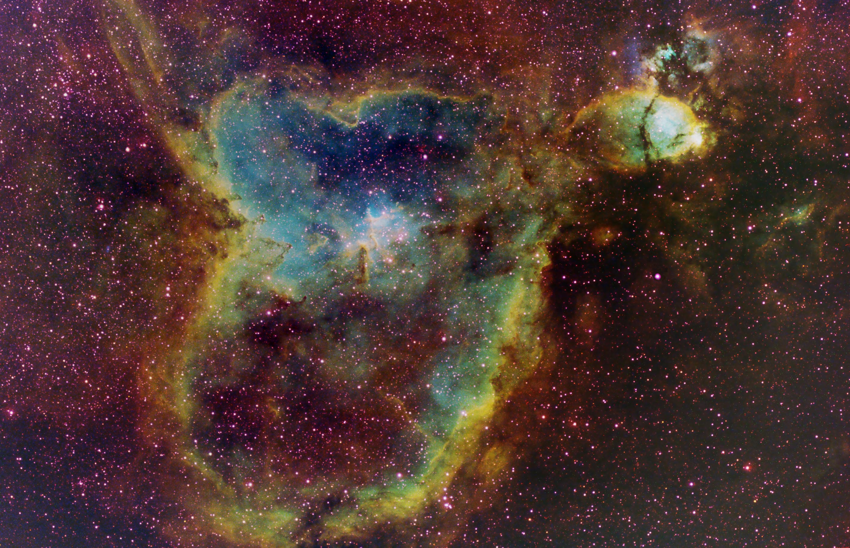 APOD: 2004 September 17 – IC 1805: Light from the Heart