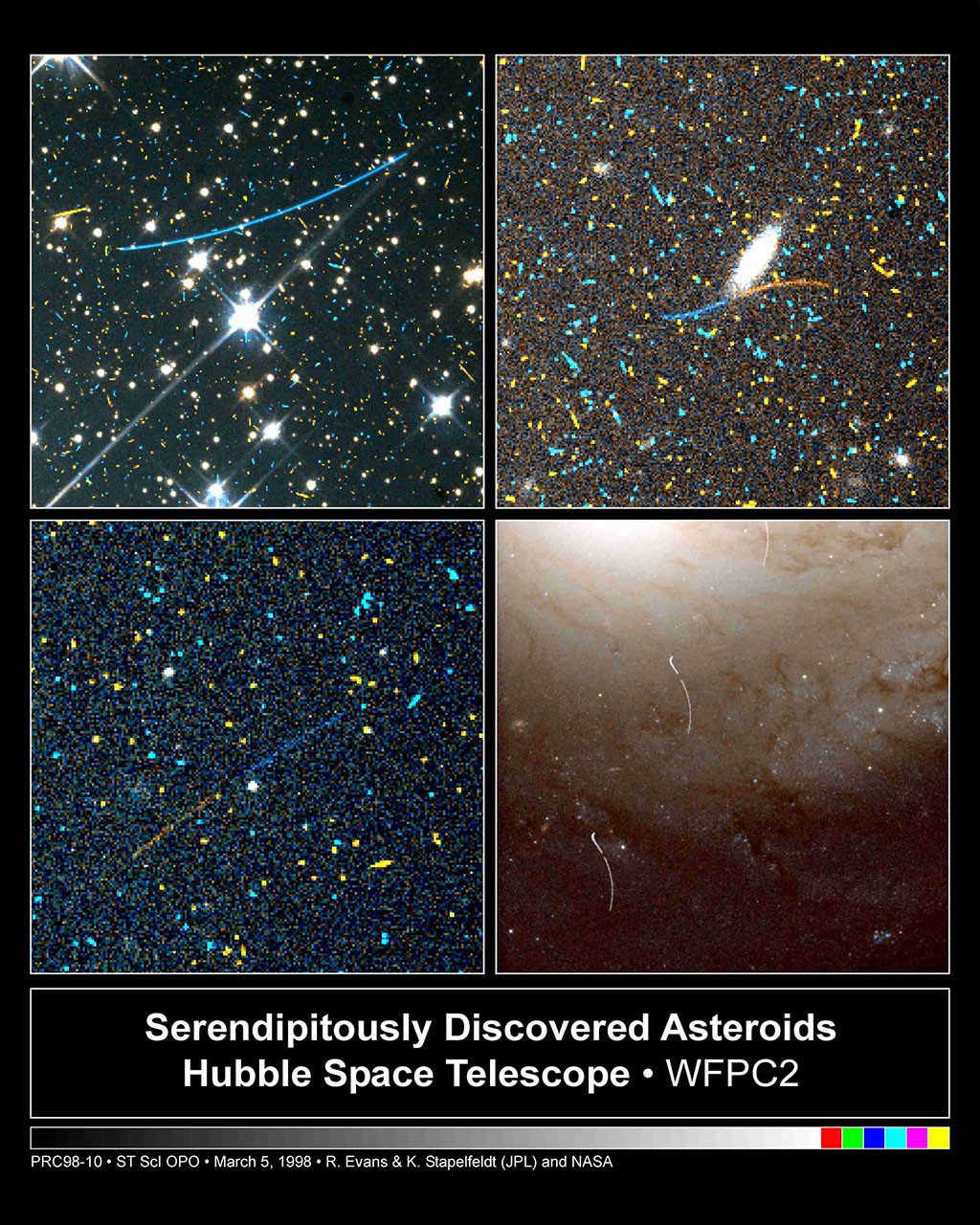 Asteroids in the Distance — APOD for 2005-04-17