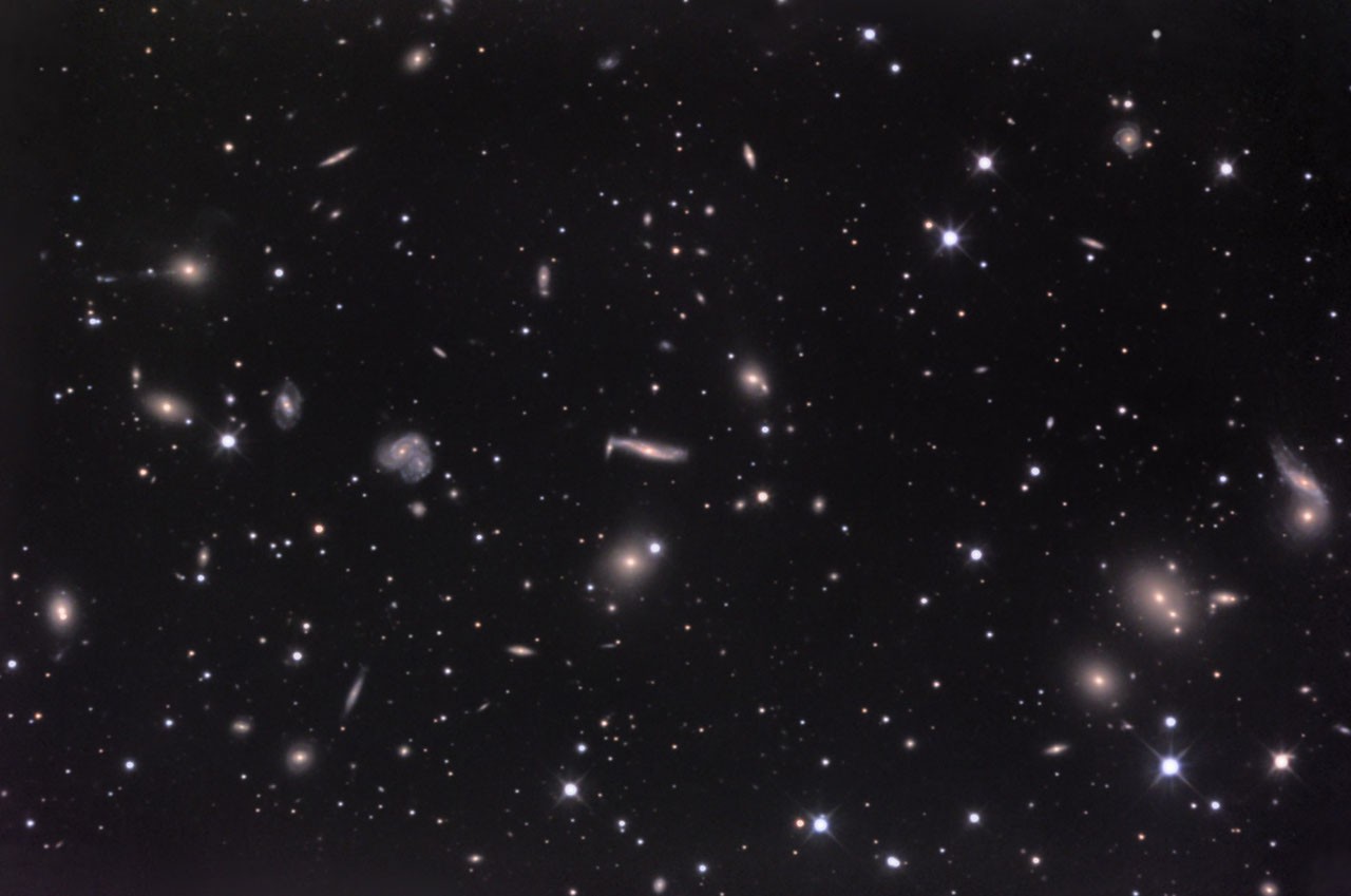 The Hercules Cluster of Galaxies — APOD for 2005-04-27