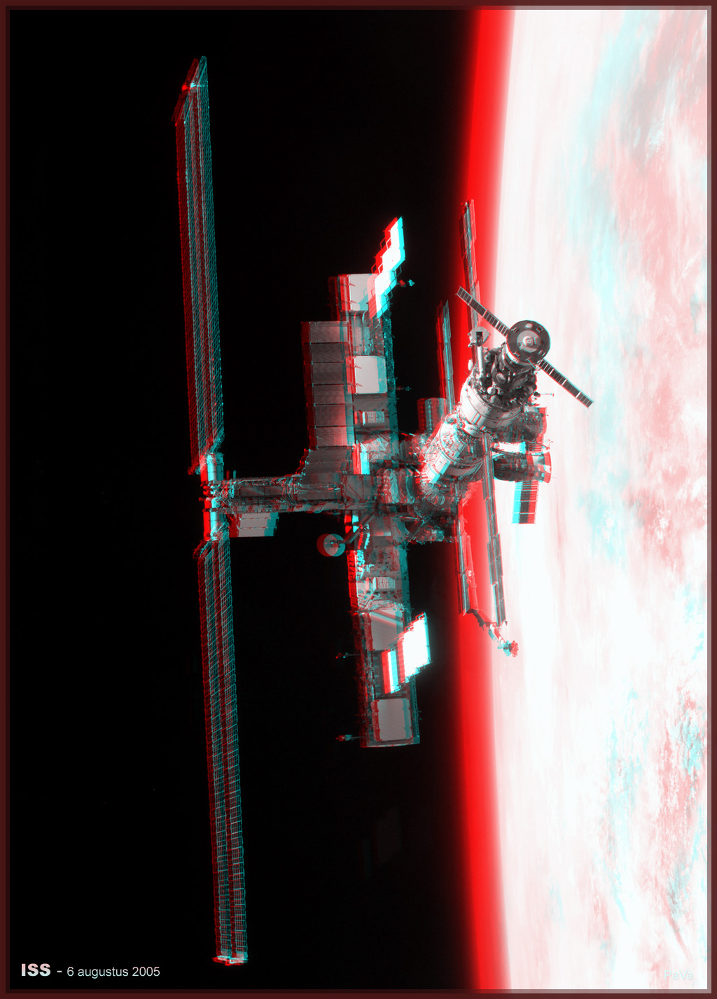 APOD: 2005 August 27 – 3D International Space Station