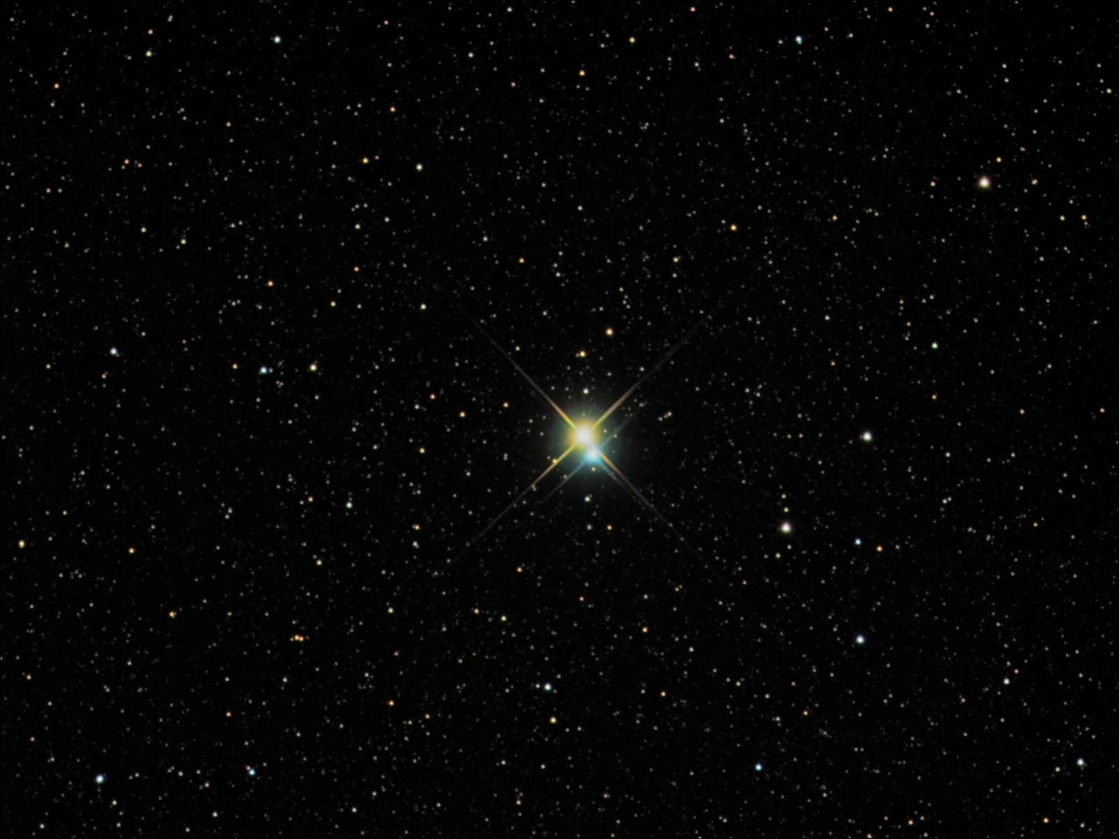 APOD: 2005 August 30 – Albireo: A Bright and Beautiful Double