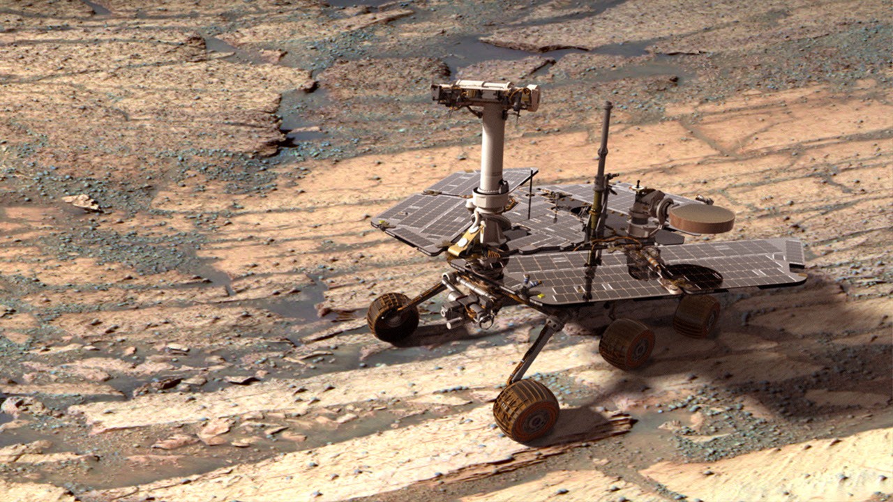 A Digital Opportunity Rover on Mars — APOD for 2005-12-14