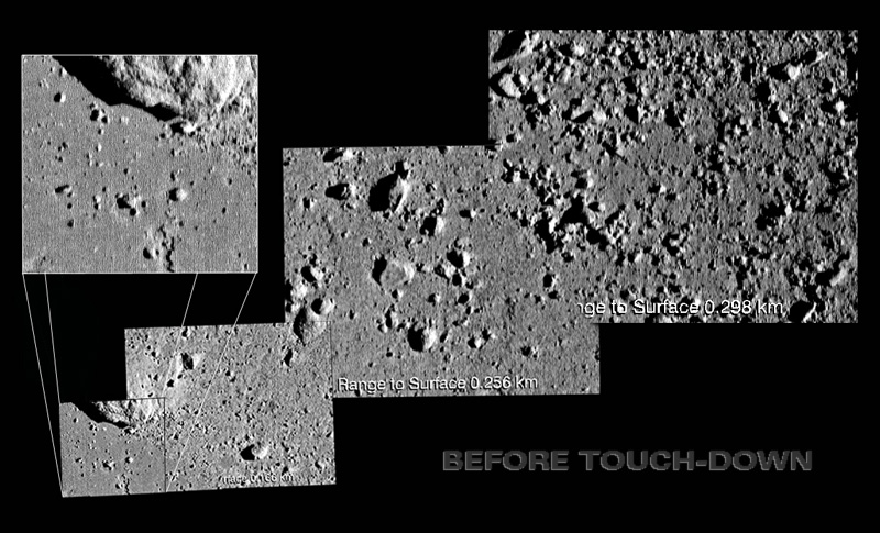 APOD: 2005 February 12 – NEAR at Eros: Before Touchdown