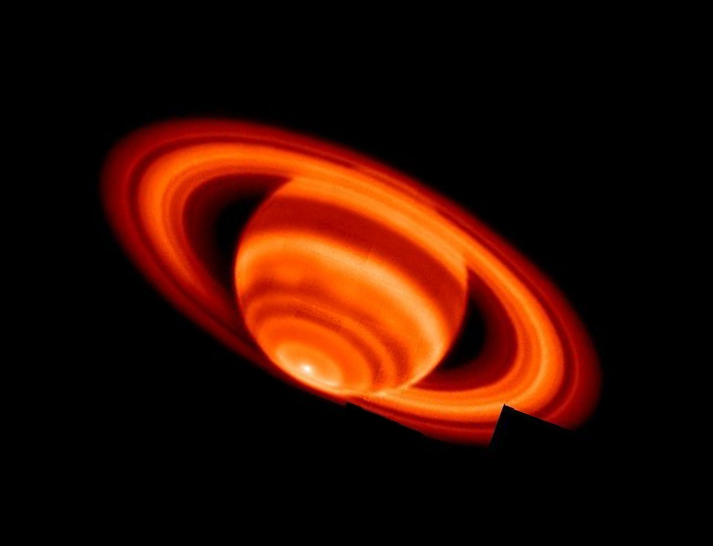 APOD: 2005 February 10 – Red Saturn