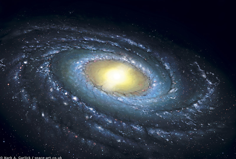 APOD: 2005 January 4 – Milky Way Illustrated