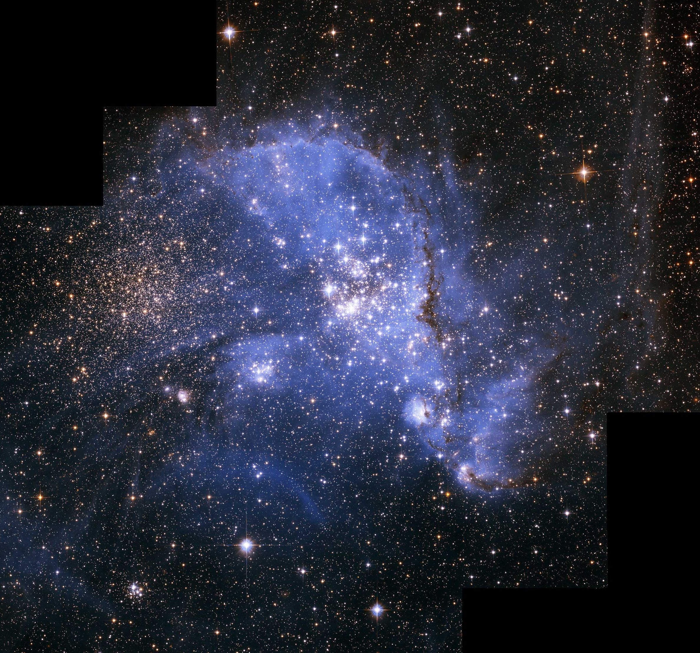 APOD: 2005 January 18 – NGC 346 in the Small Magellanic Cloud
