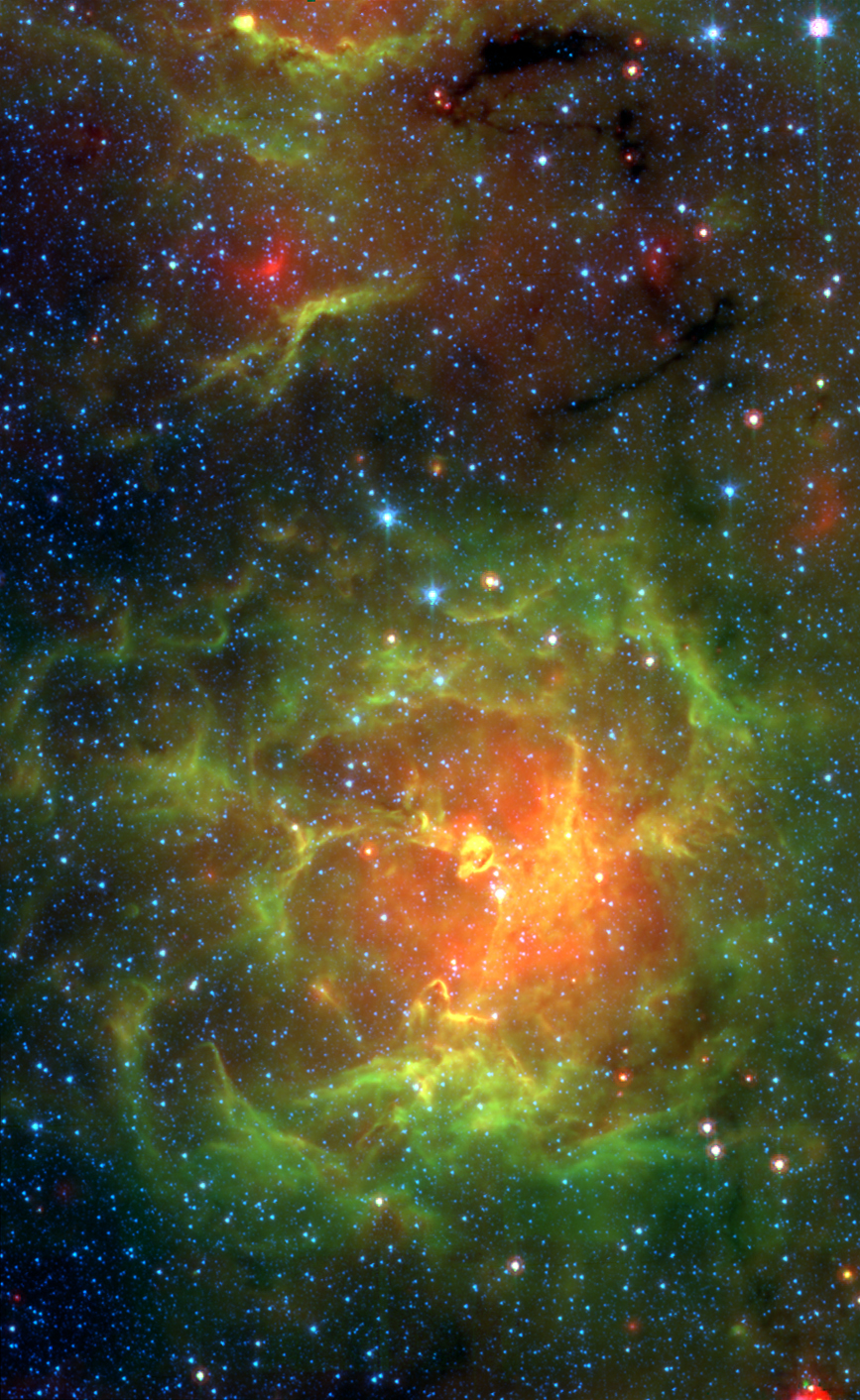 APOD: 2005 January 13 – Infrared Trifid
