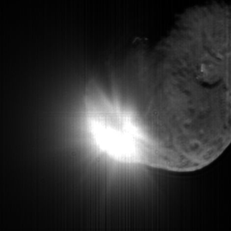 Thirteen Seconds After Impact — APOD for 2005-07-05