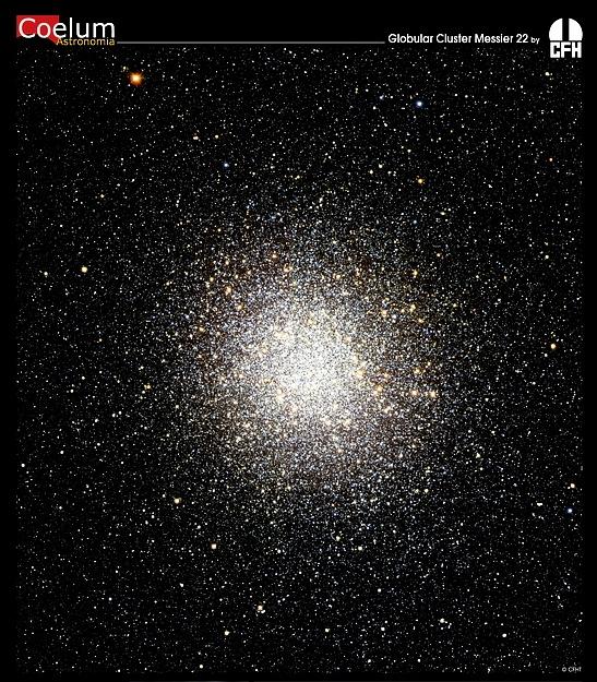 APOD: 2005 June 27 – Globular Cluster M22 from CFHT