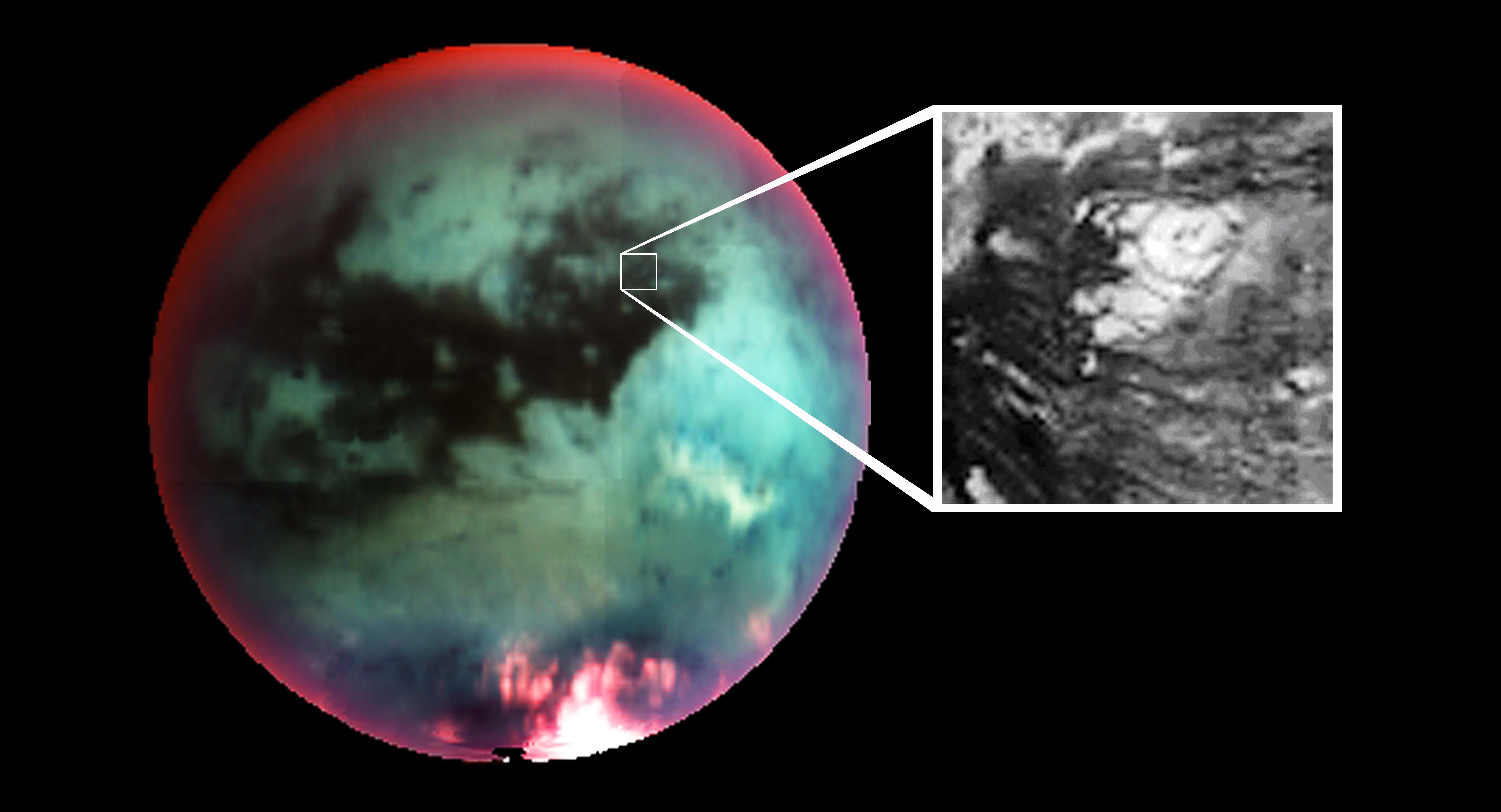 APOD: 2005 June 10 – Titan’s Cryovolcano