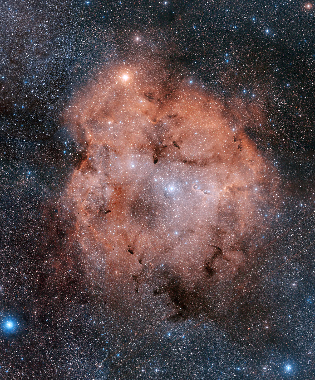APOD: 2005 September 8 – IC 1396 in Cepheus