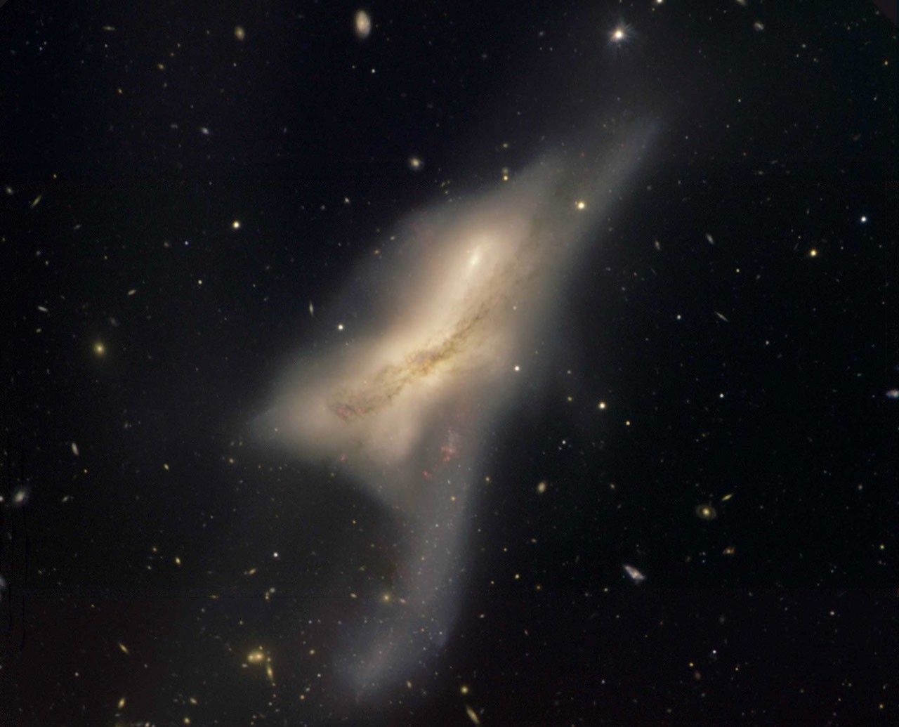 The Colliding Galaxies of NGC 520 — APOD for 2005-09-12