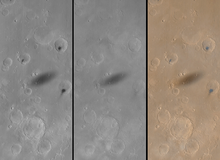 APOD: 2005 September 17 – The Shadow of Phobos