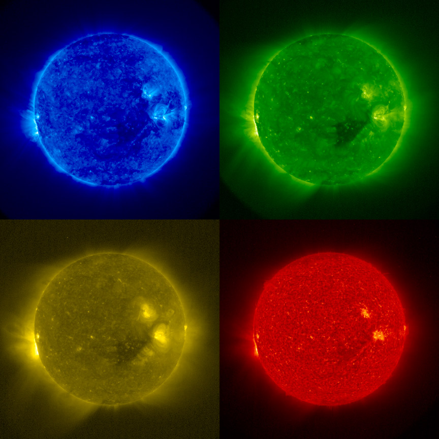 APOD: 2006 December 22 – The View from Stereo Ahead
