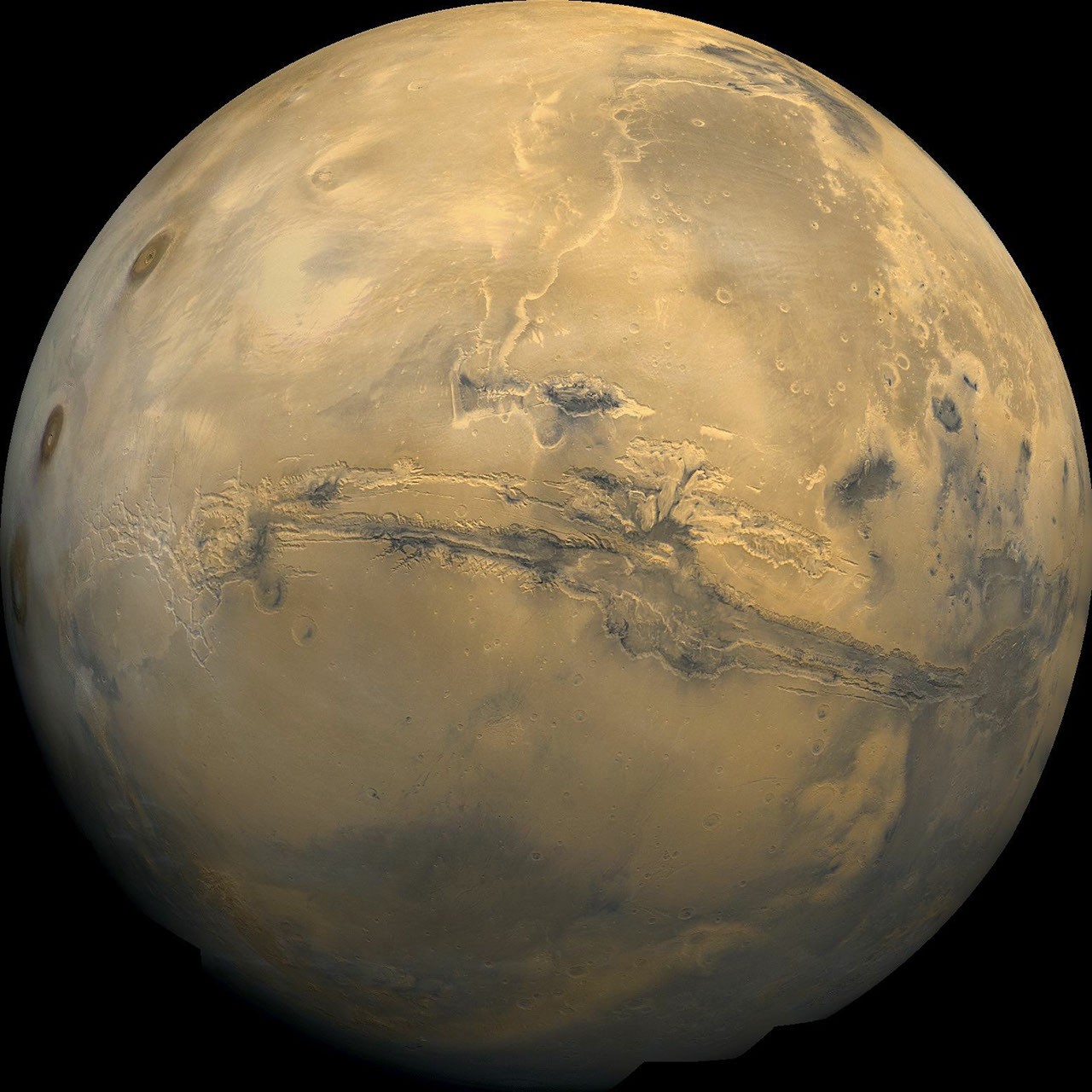 Valles Marineris: The Grand Canyon of Mars — APOD for 2006-07-30