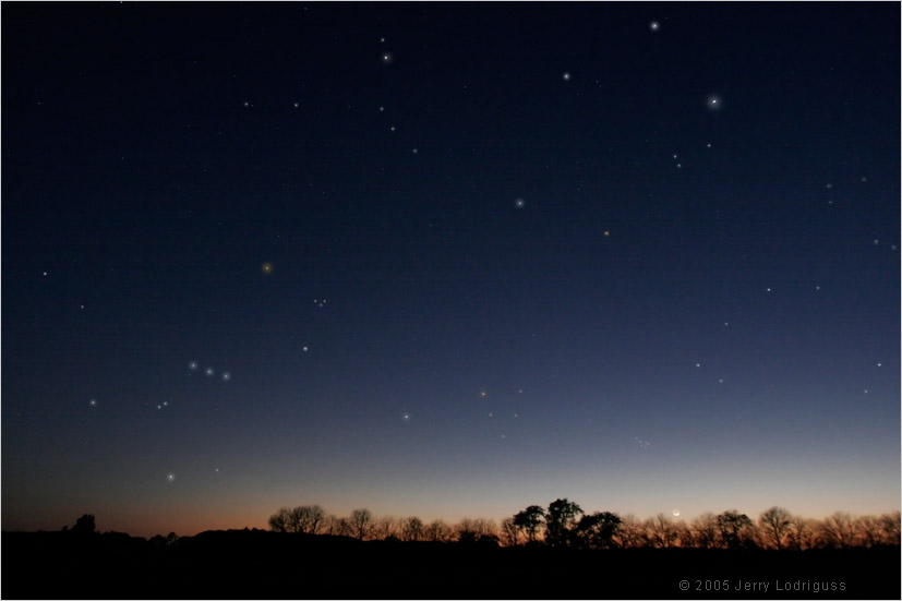APOD: 2006 July 20 – Constellation Construction