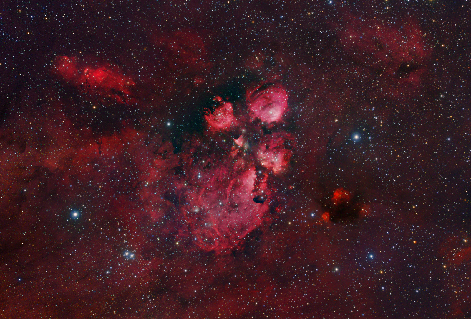APOD: 2006 June 28 – The Cat’s Paw Nebula