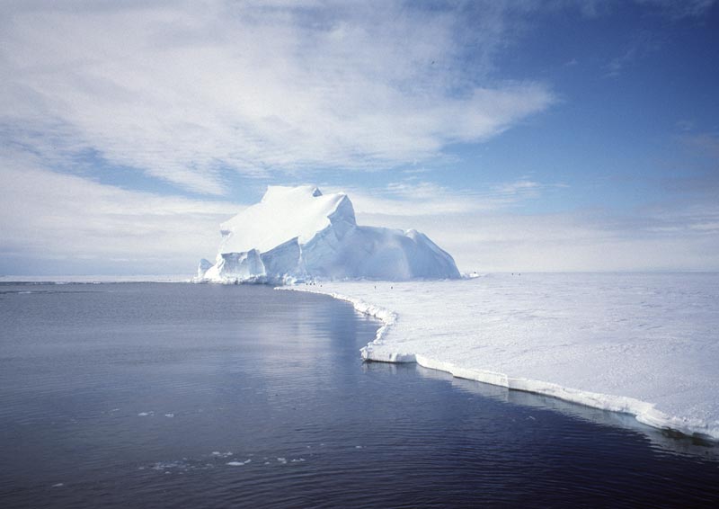 APOD: 2006 March 8 – Earth’s Shrinking Antarctic Ice Sheet