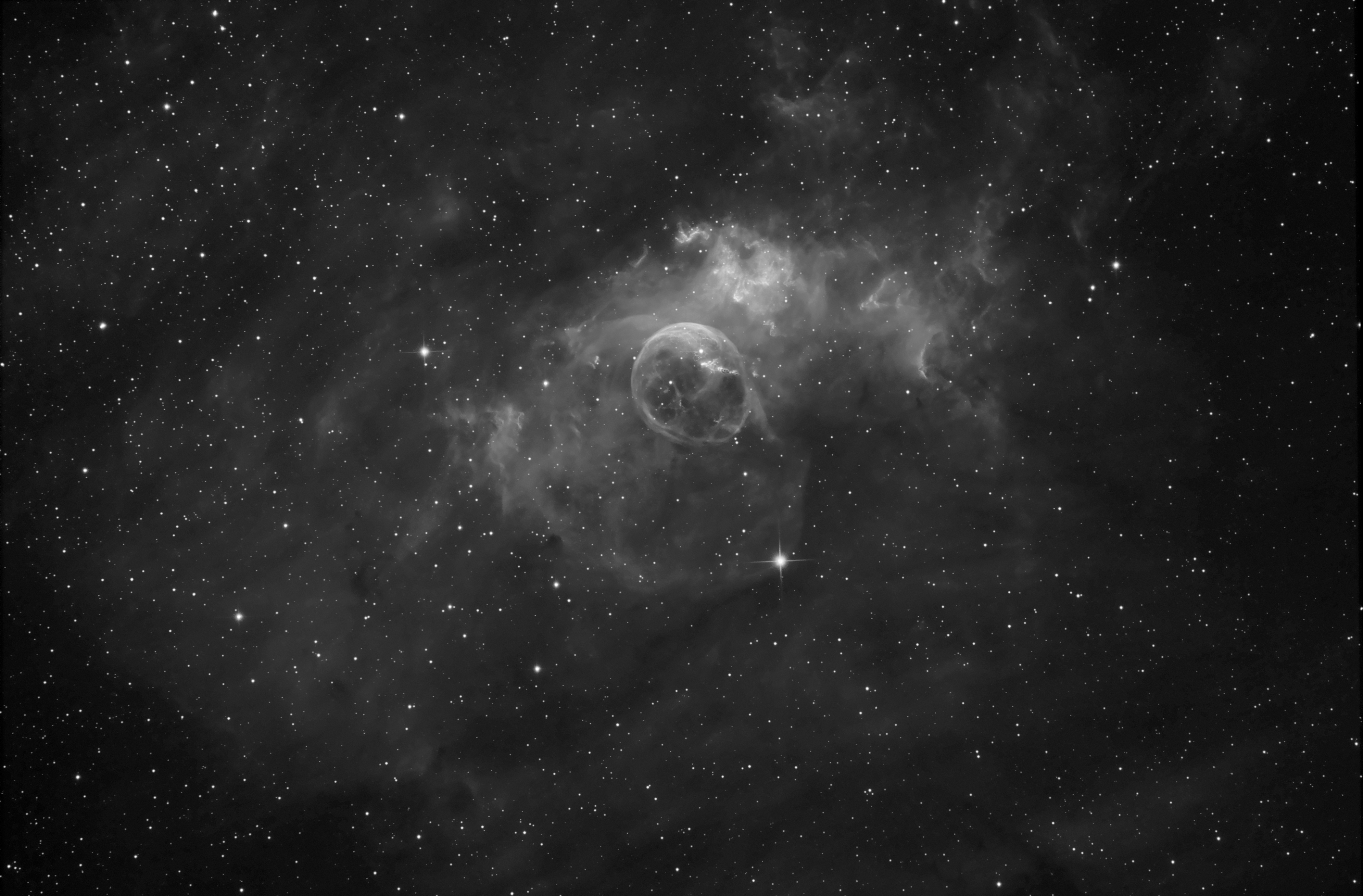 APOD: 2006 October 18 – NGC 7635: The Bubble