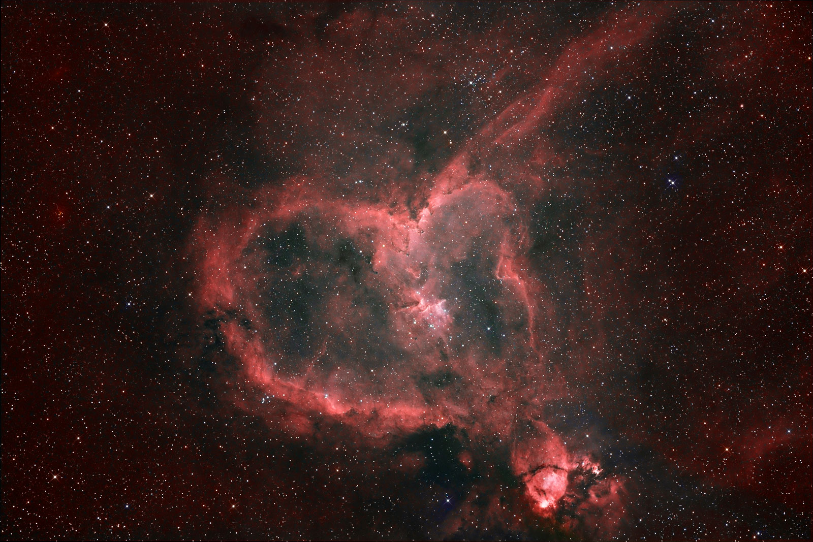 APOD: 2006 October 3 – Light from the Heart Nebula