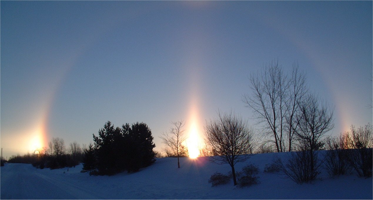 APOD: 2006 September 23 – Triple Sunrise