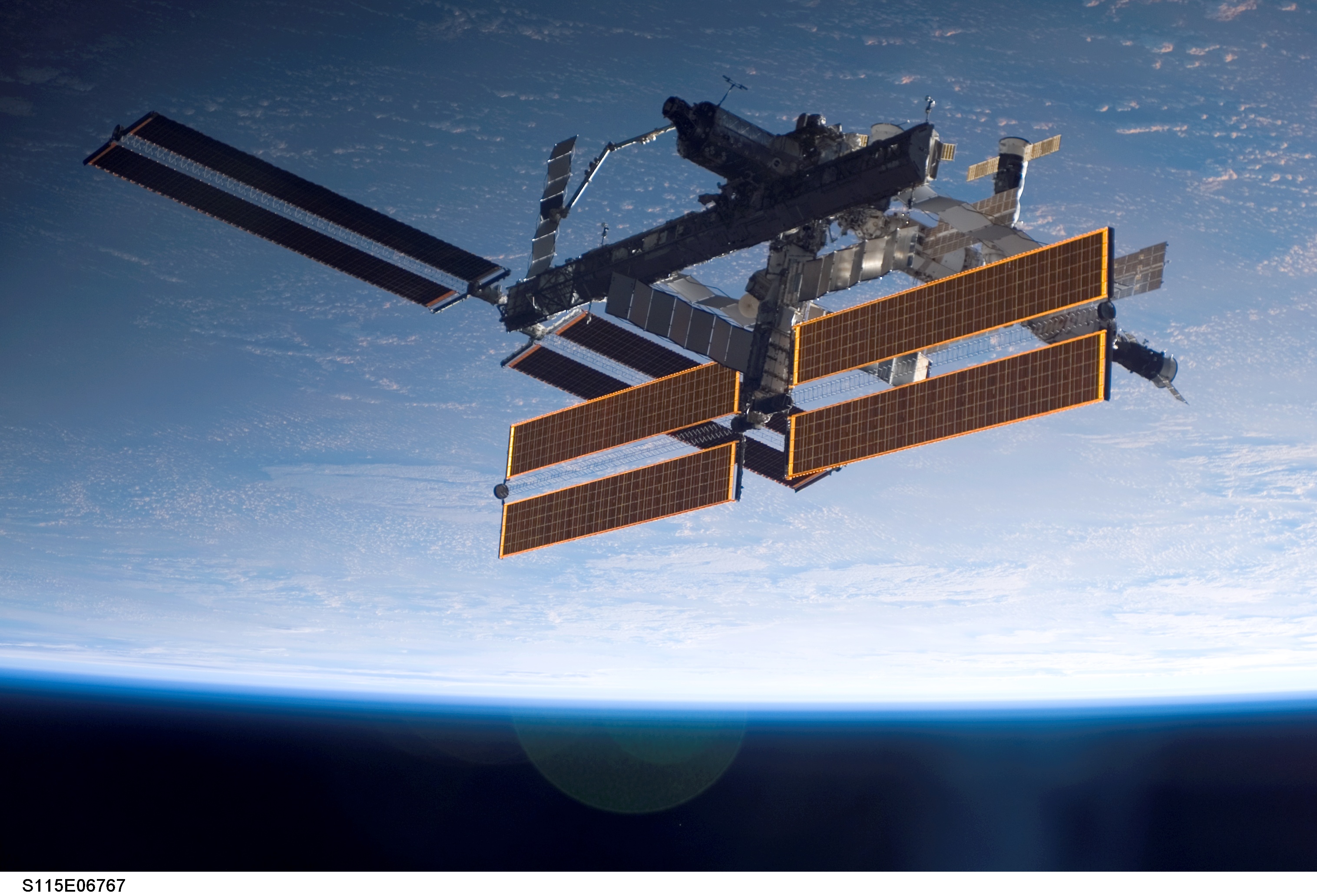 APOD: 2006 September 20 – The International Space Station Expands Again