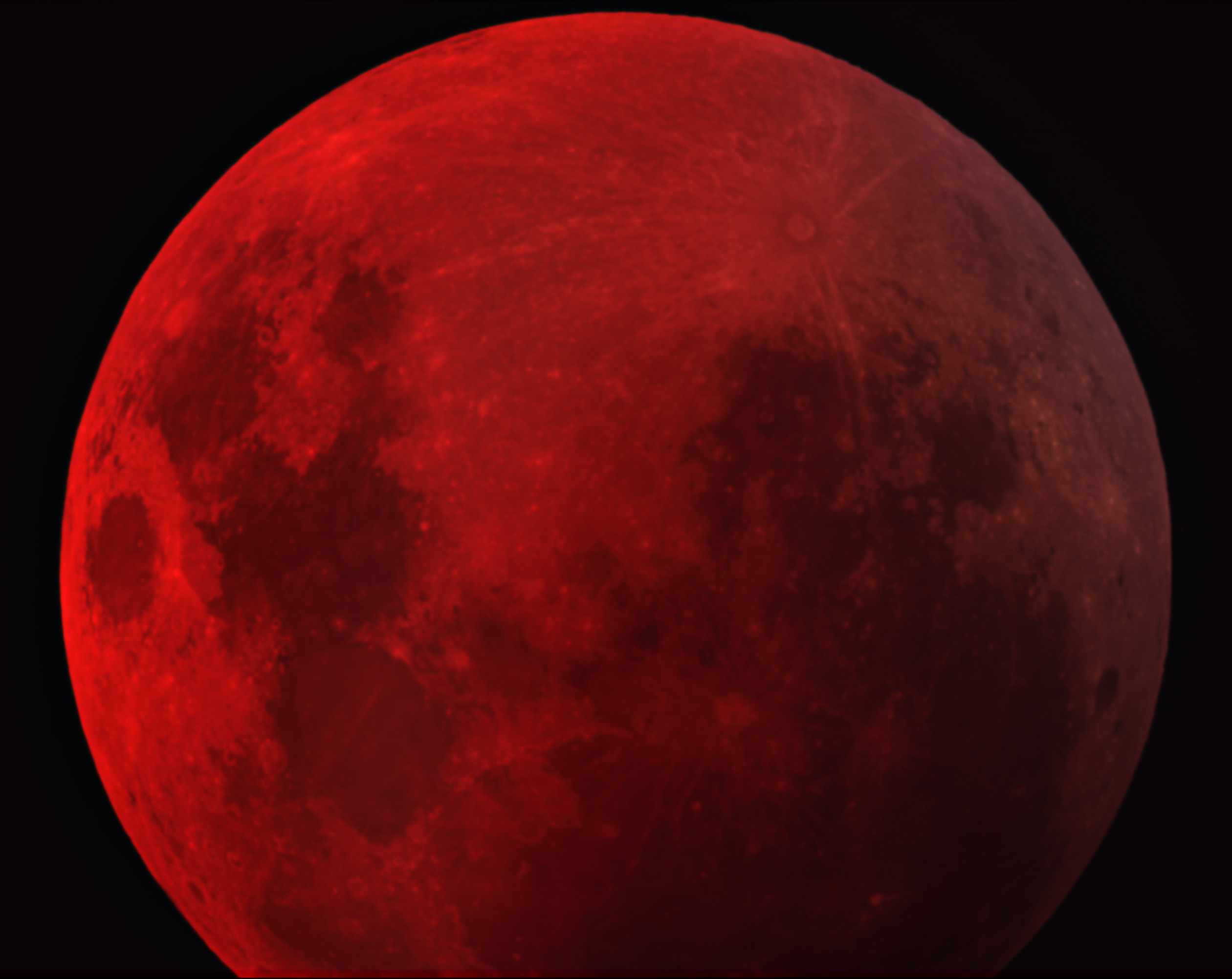 APOD: 2007 August 30 – Dark Lunar Eclipse