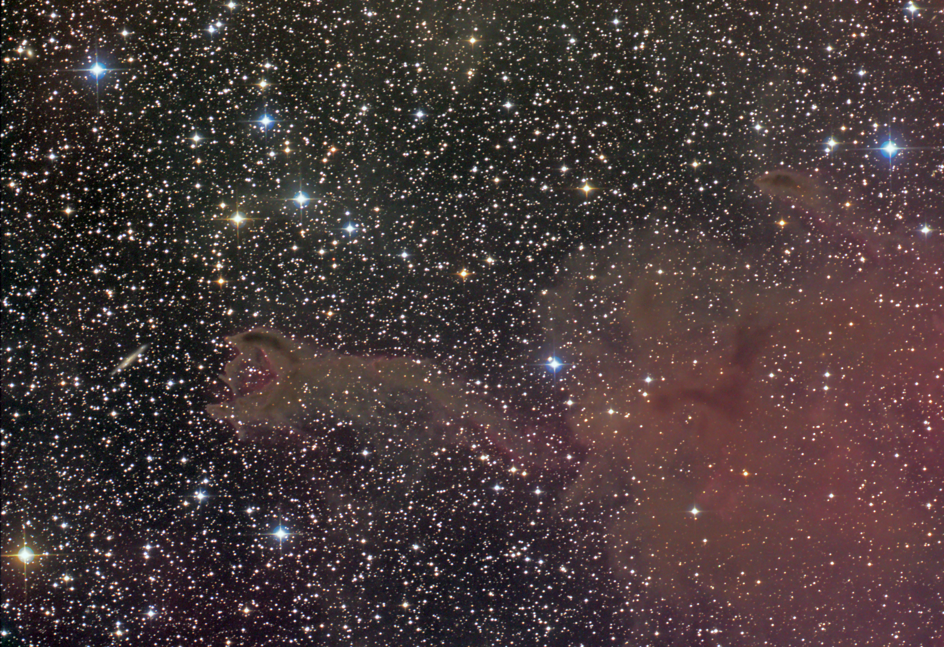 APOD: 2007 August 6 – CG4: A Ruptured Cometary Globule