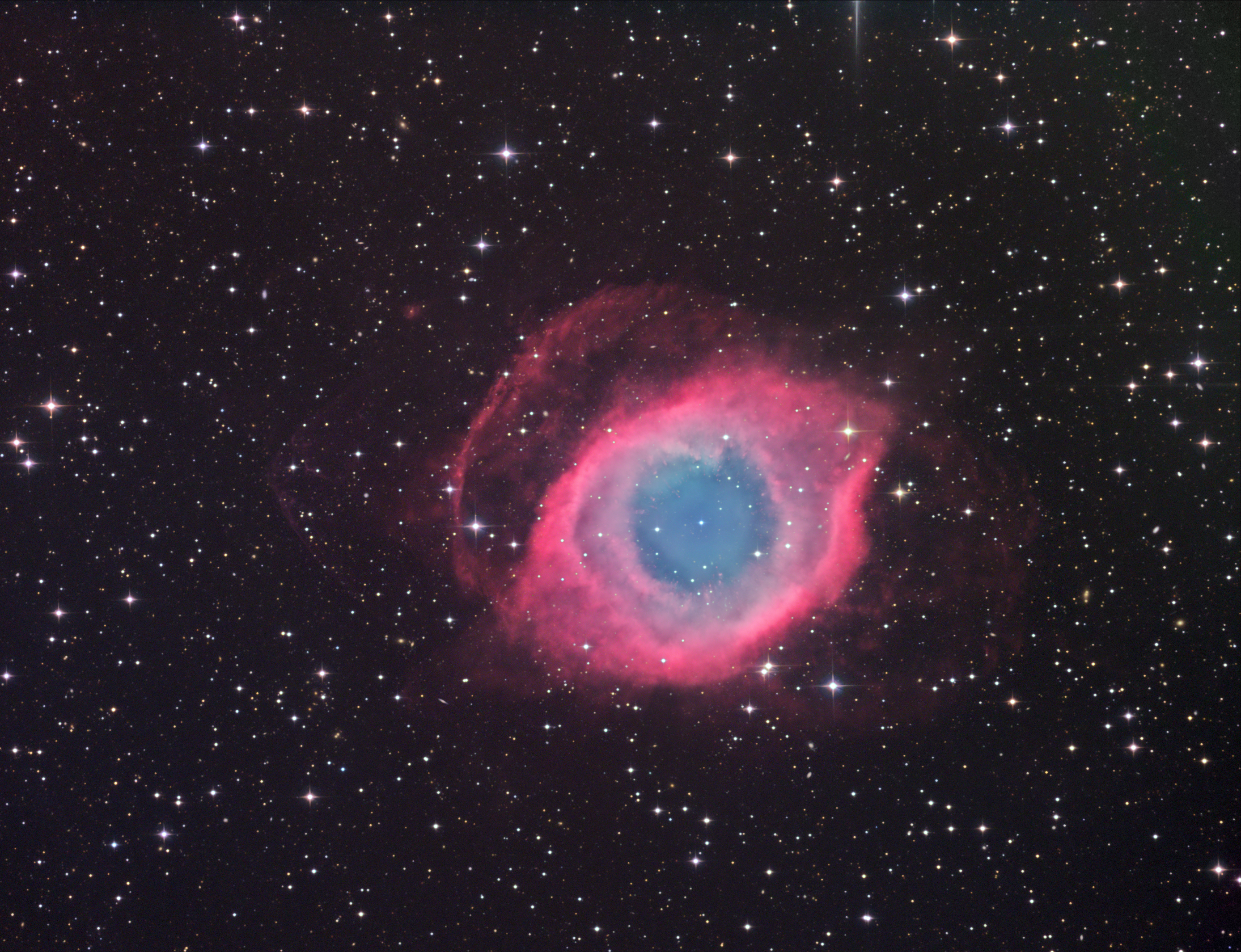 APOD: 2007 August 3 – NGC 7293: The Helix Nebula