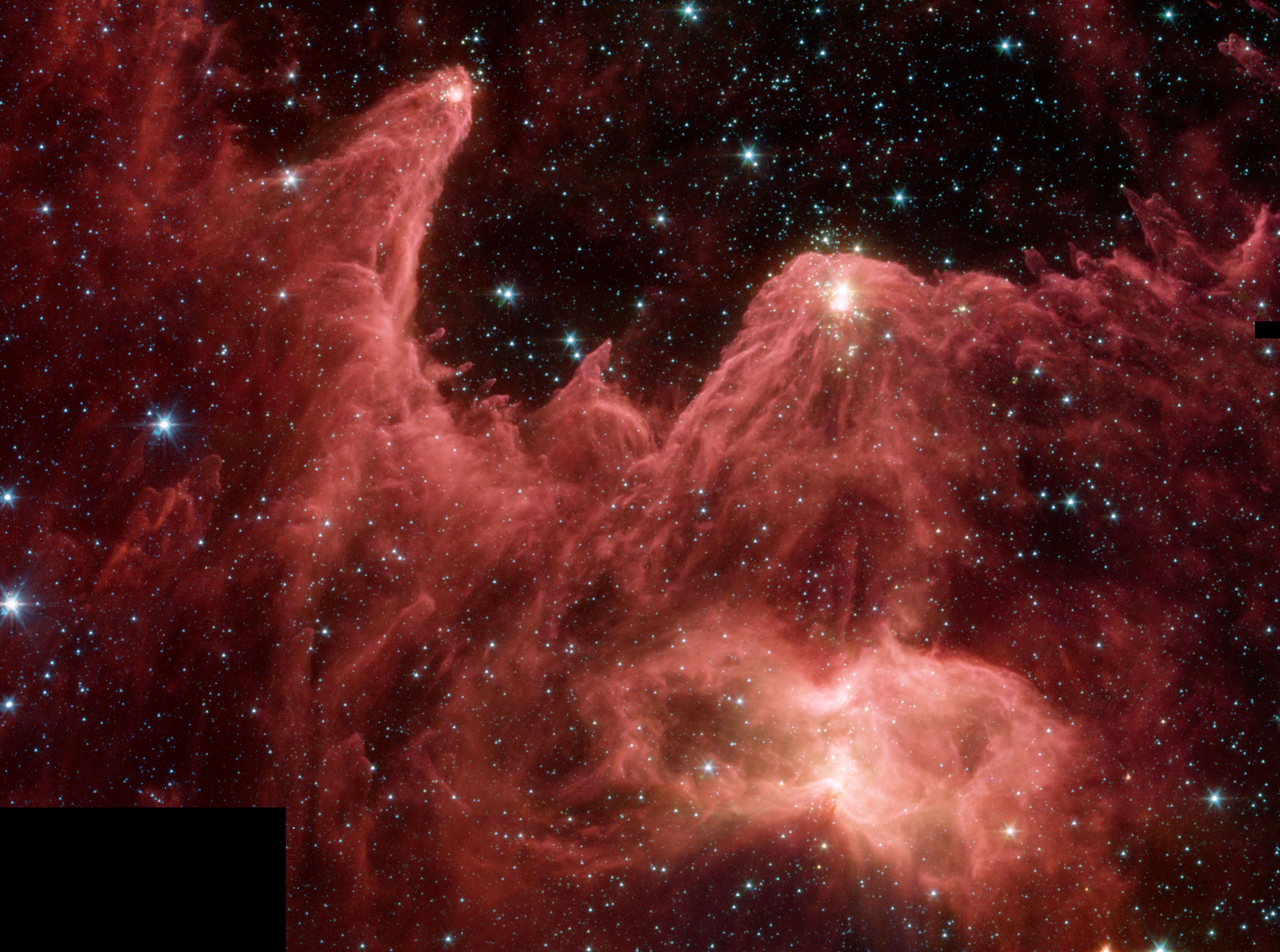 APOD: 2007 December 15 – Mountains of Creation