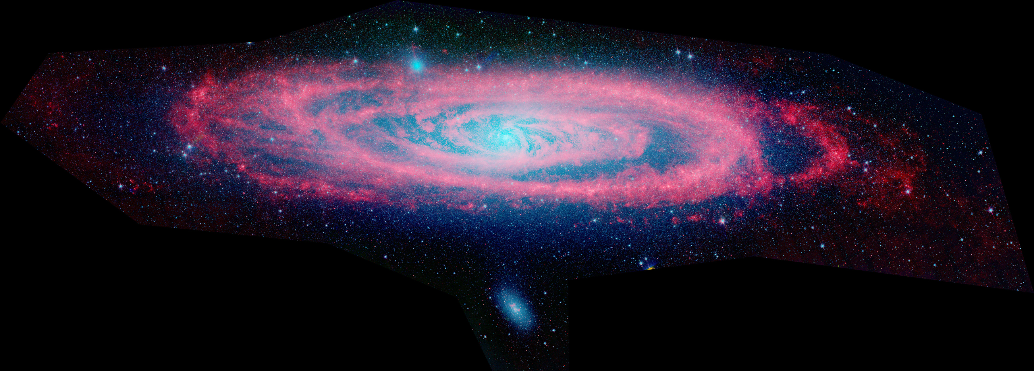 APOD: 2007 July 21 – Infrared Andromeda