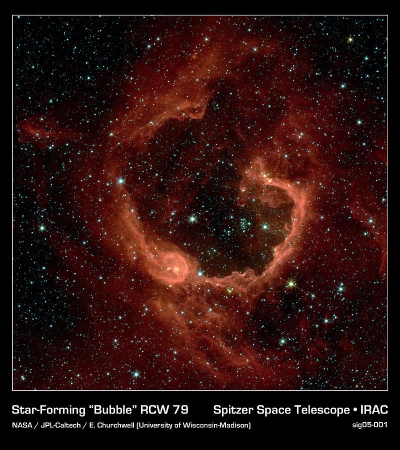 RCW 79: Stars in a Bubble — APOD for 2007-07-14