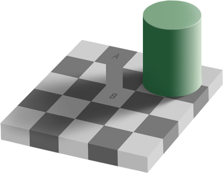 APOD: 2007 July 17 – The Same Color Illusion