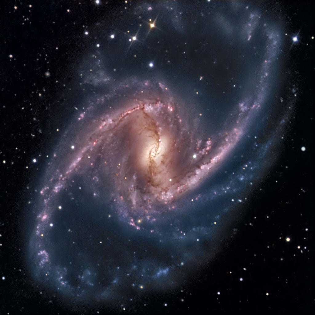 NGC 1365: Majestic Island Universe — APOD for 2007-03-28