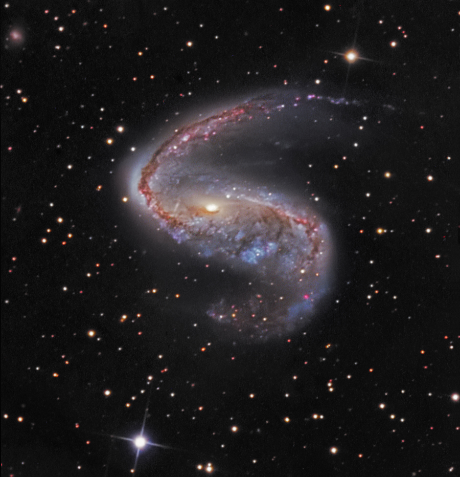 APOD: 2007 March 15 – NGC 2442: Galaxy in Volans