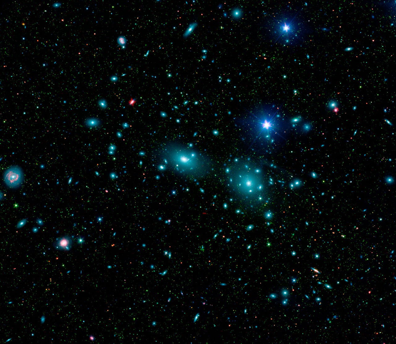 Dwarf Galaxies in the Coma Cluster — APOD for 2007-05-31
