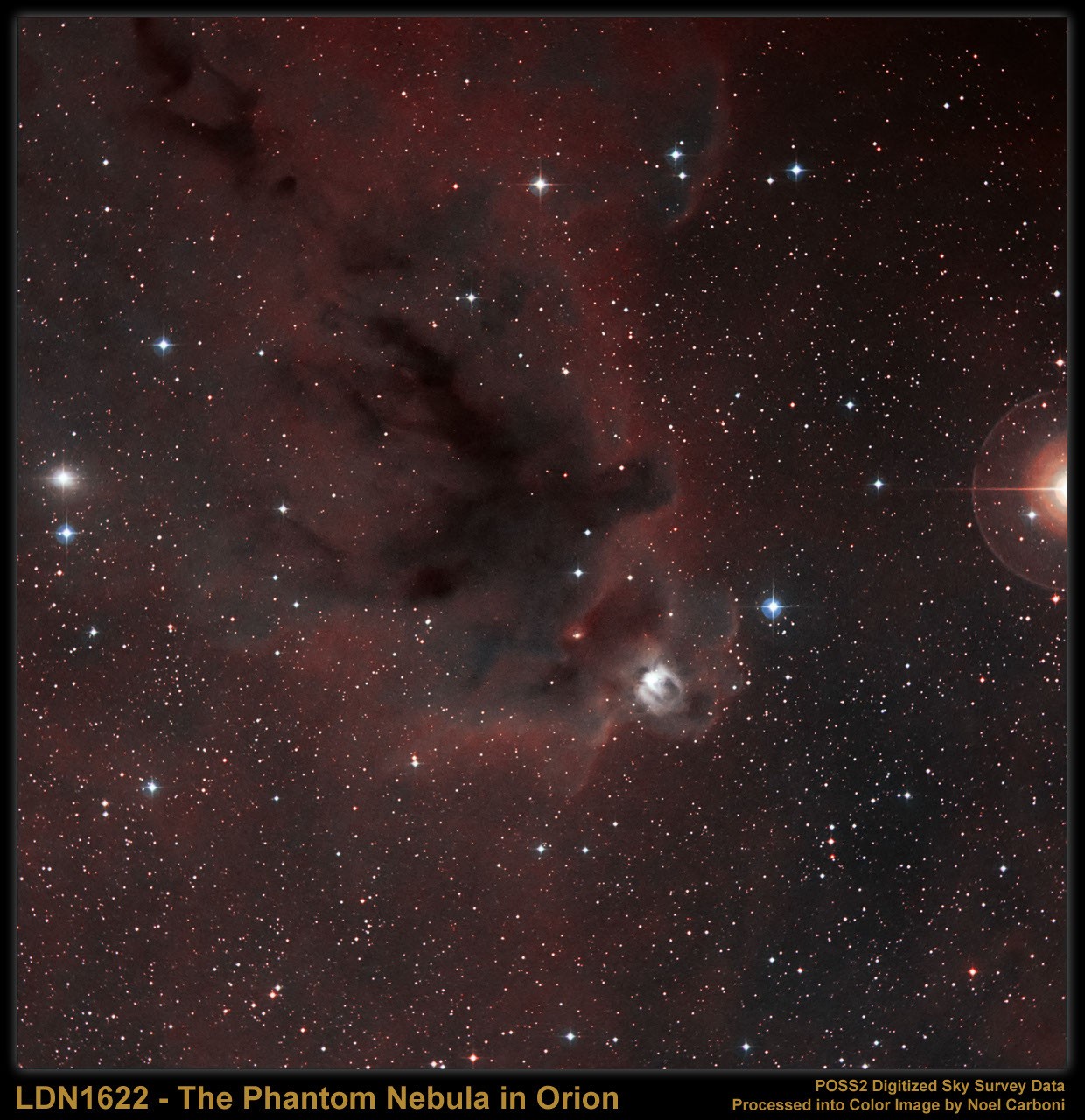 LDN 1622: Dark Nebula in Orion — APOD for 2007-05-11