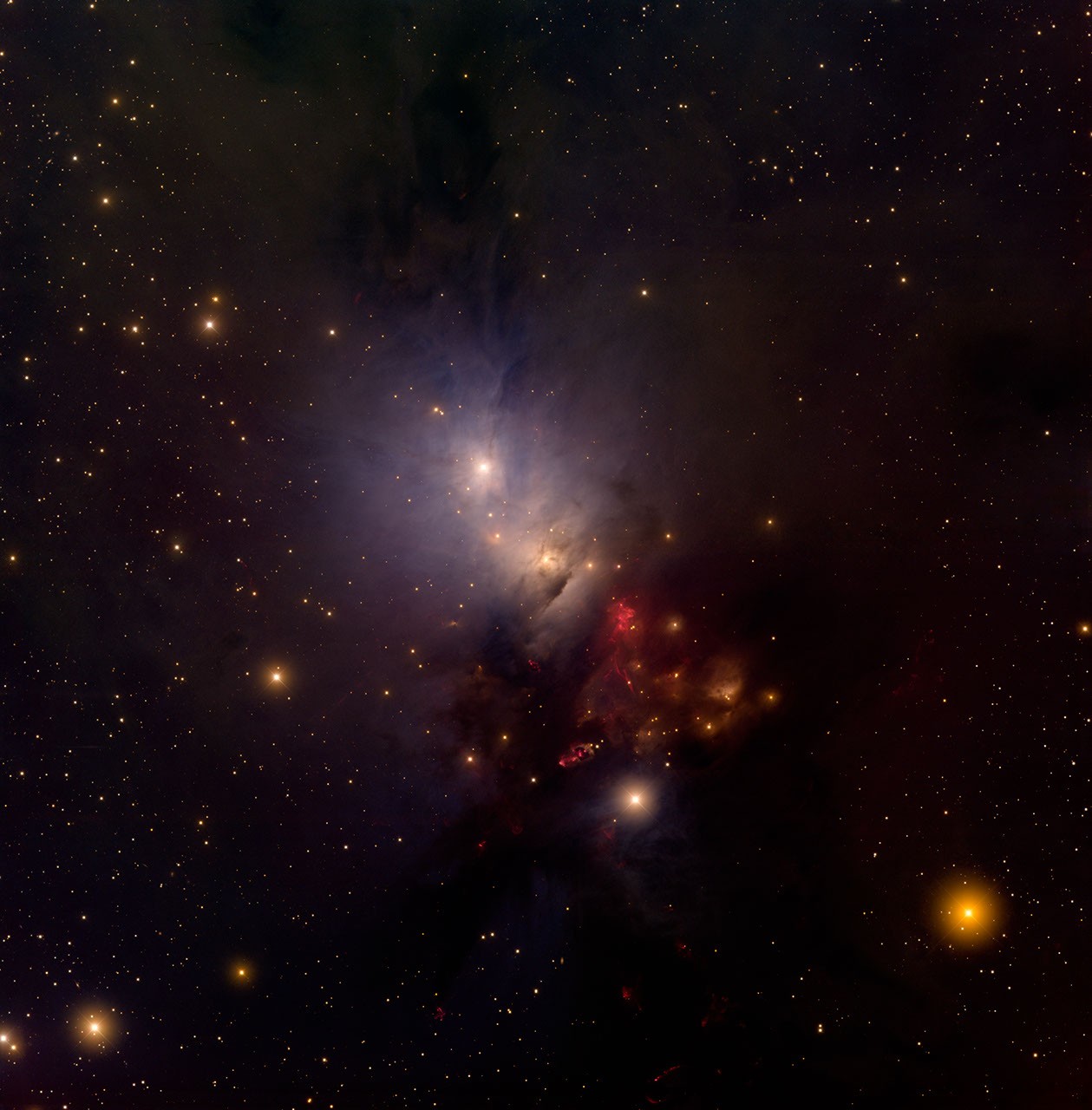 In the Center of Reflection Nebula NGC 1333 — APOD for 2007-05-21